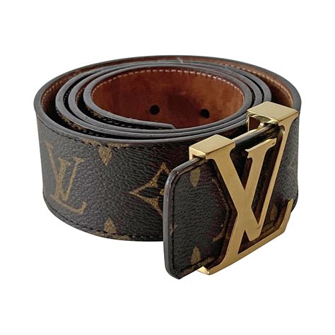 fake label louis vuitton monogram initiales belt|authentic louis vuitton belt.